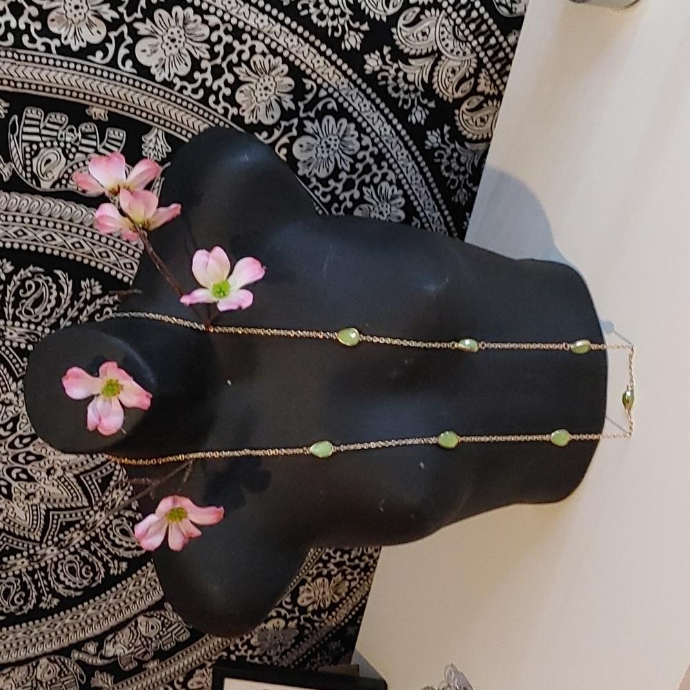 Lime Stone Necklace